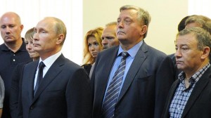 Preşedintele Vladimir Putin şi oligarhul Arkadi Rottenberg