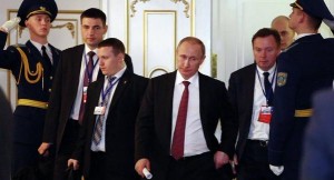 Vladimir Putin, la Minsk