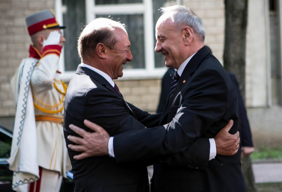 Traian Băsescu și Nicolae Timofti