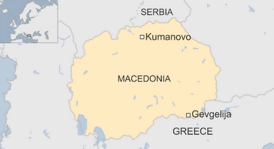 macedonia harta stare urgenta refugiati